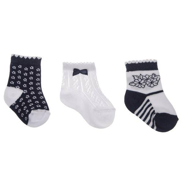 جوراب کودک یومسه مدل 38843LU بسته 3 عددی، Yumese 38843LU Baby Socks Pack Of 3