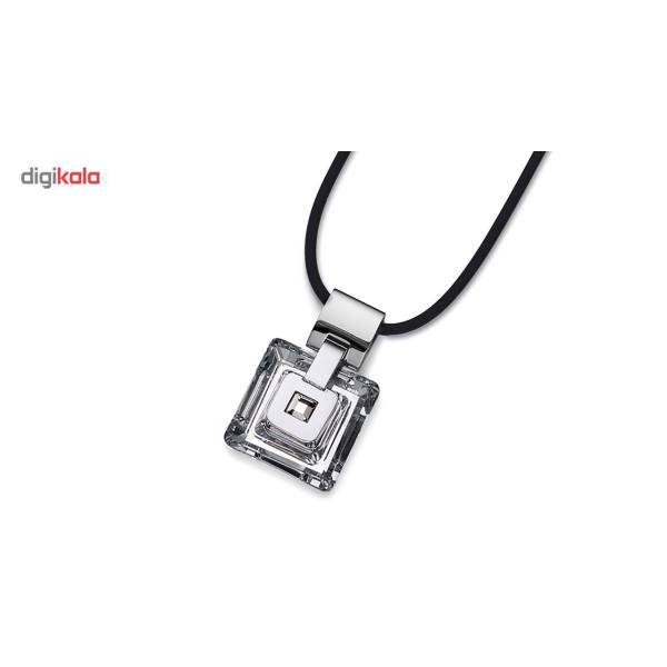 آویز کریستال الیور وبر استیل مربع 66017، 66017 oliverweber Pendant Square Steel Crystal Saharc