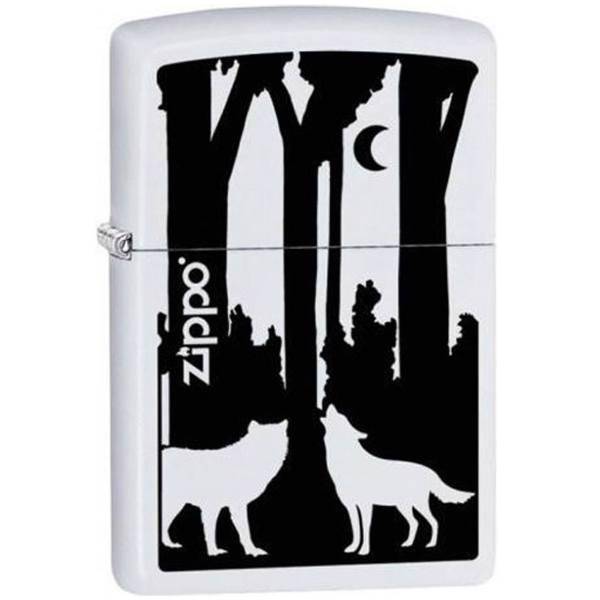 فندک زیپو مدل Zippo Wolves کد 28766، Zippo Zippo Wolves 28766 Lighter