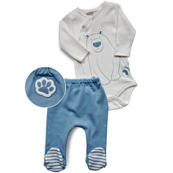 ست لباس پسرانه بیبی کرنر مدل 7050، Baby Corner 7050 Baby Boy Clothing Set