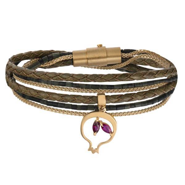 دستبند طلا 18 عیار تاج درسا مدل 274Bl، Taj Dorsa 274Bl Gold Bracelet