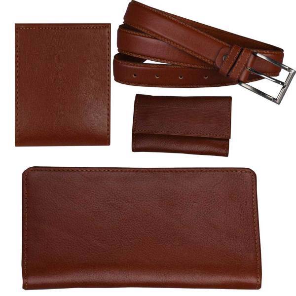 ست هدیه کهن چرم مدل M12-1، Kohan Leather M12-1 Gift Set