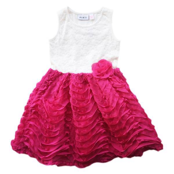 پیراهن دخترانه چیلدرنز پلیس مدل 2071871، Childrens place 2071871 Girl Dress