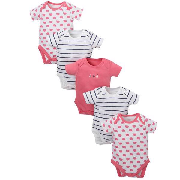 ست زیر دکمه دار آستین کوتاه مادرکر مدل E5982، Mothercare E5982 Under Button With Short Sleeves Set