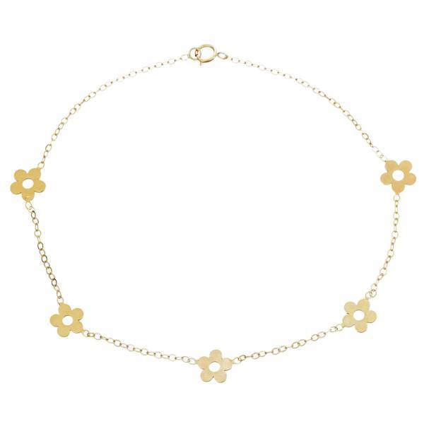 دستبند طلا 18 عیار رزا مدل AK46، Rosa AK46 Gold Bracelet