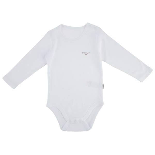 زیر دکمه دار آستین بلند ارگانیک کیتی کیت مدل 76582W، KitiKate 76582W Organic Under Button With Long Sleeves