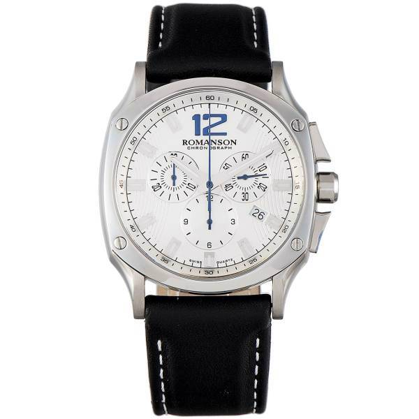 ساعت مچی عقربه ای مردانه رومانسون مدل TL1270HM1WAS32W، Romanson TL1270HM1WAS32W Watch For Men