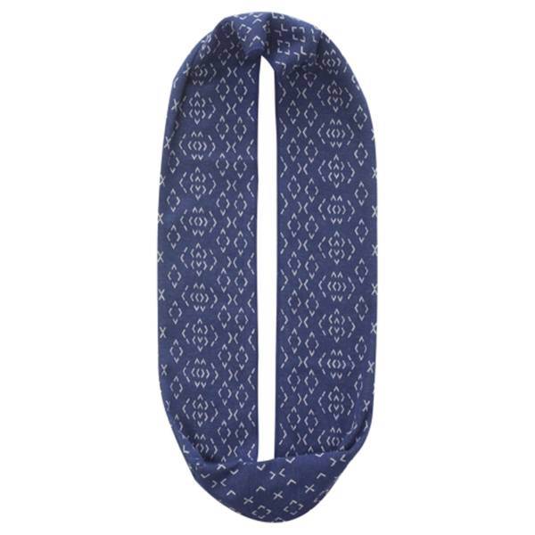 شال باف مدل 111702.788.10، INFINITY BUFF-STICH DENIM