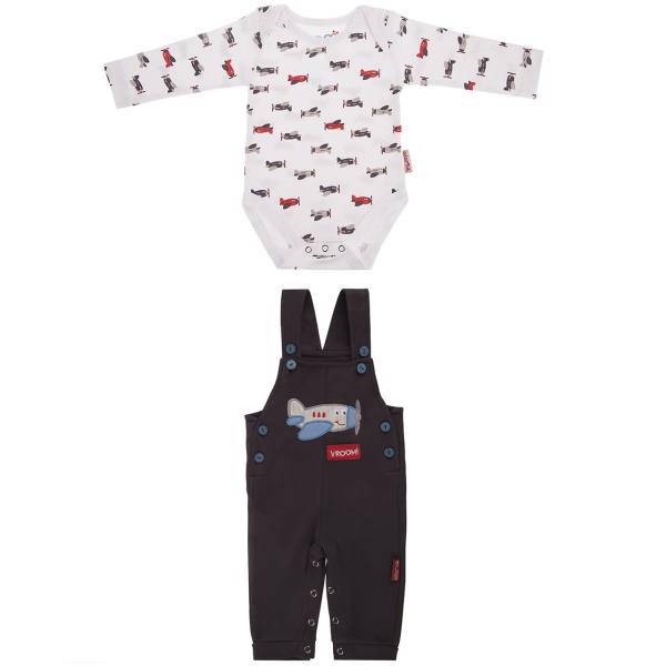 ست لباس پسرانه آدمک مدل 31300N، Adamak 31300N Baby Boy Clothing Set