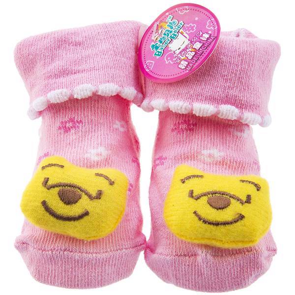 جوراب عروسکی بور بیر طرح پو، Baoer Beier Pooh Socks