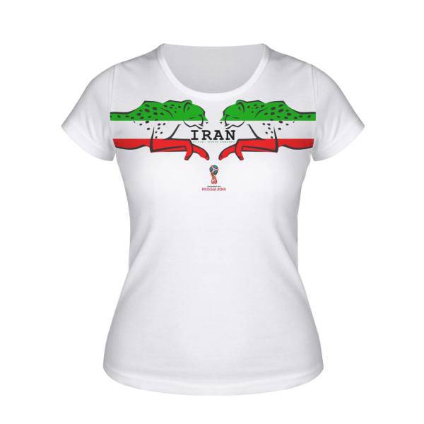 تی شرت زنانه طرح جام جهانی مدلA.TP-46