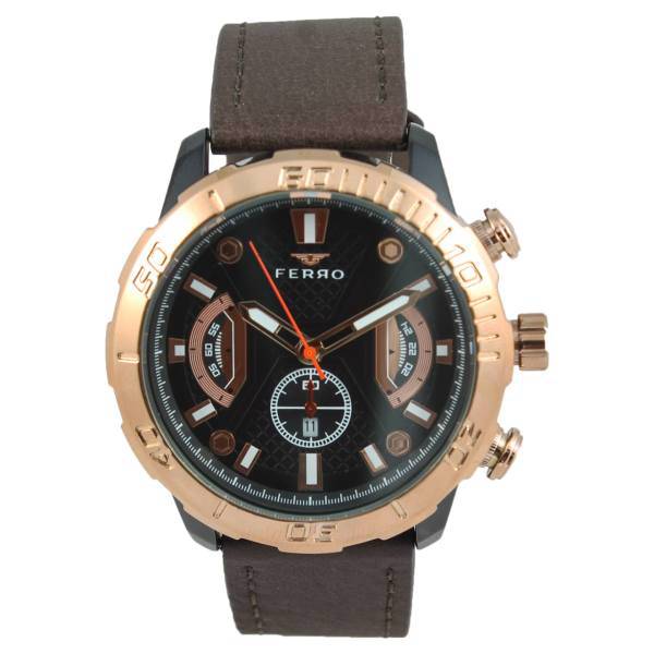 ساعت مچی عقربه ای مردانه فرو مدل F61511-633-R، FERRO F61511-633-R Watch for man