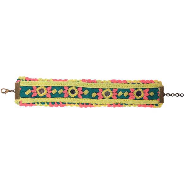 دستبند سوزن دوزی گالری آرژه مدل 00-03، Arzhe 03-00 Needlework Bracelet