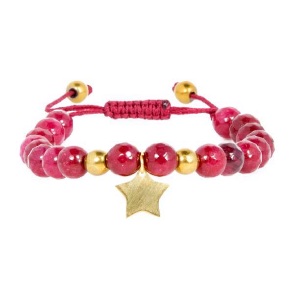 دستبند نوژین مدل Star Red، Nojin Star Red Bracelet