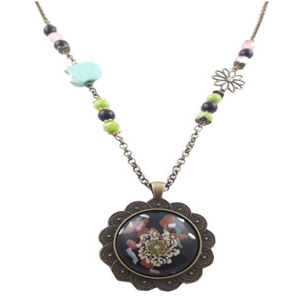 گردنبند آوین مدل رومانتویی 4212