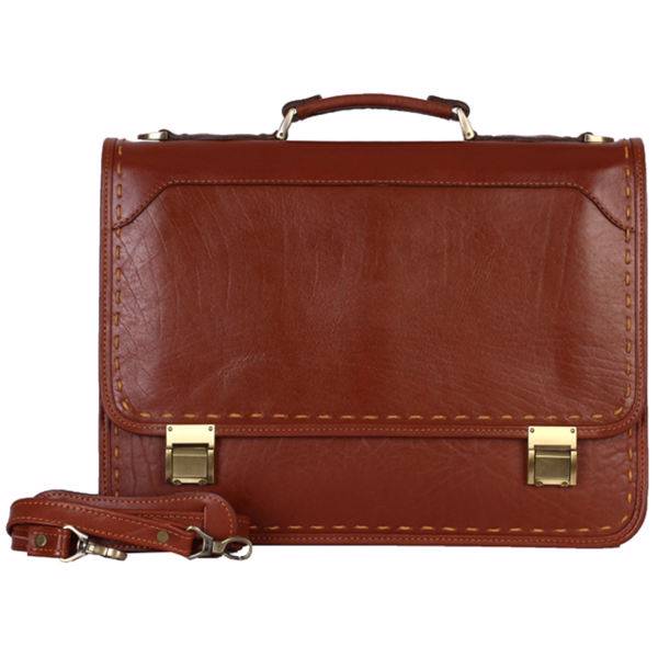 کیف اداری مردانه رویال چرم کد BL3-Brown