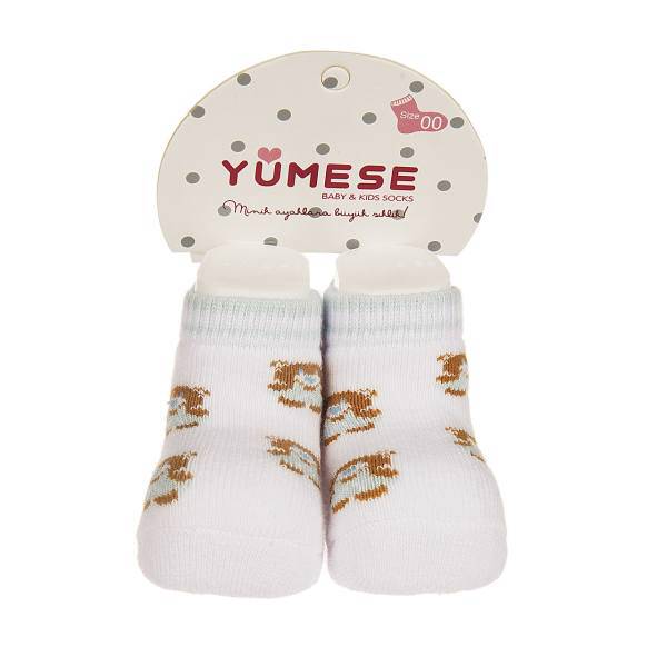 جوراب نوزادی یومسه مدل 3332، Yumese 3332 Socks