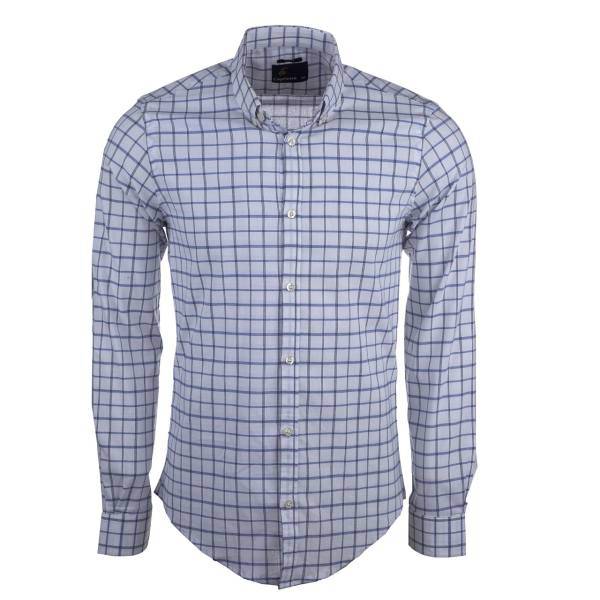 پیراهن نخی آستین بلند مردانه کاپریکورن مدل 74، Capricorn 74 Long Sleeve Shirt For Men