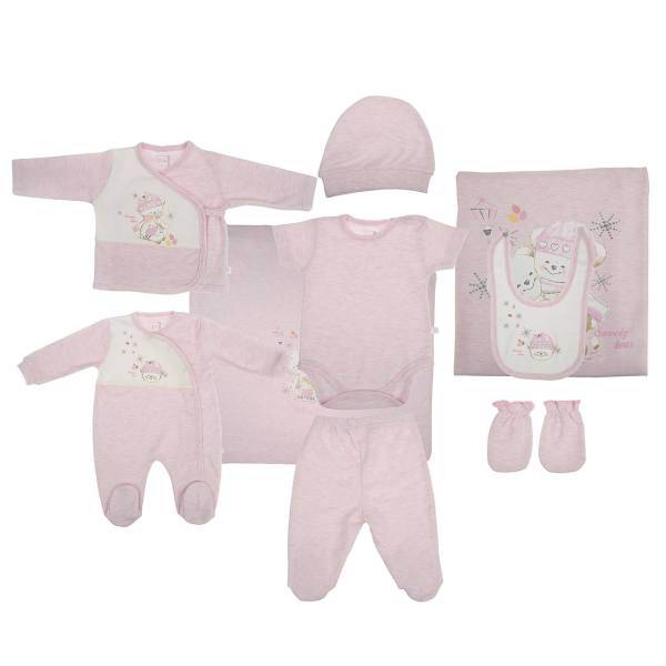 ست لباس نوزادی کارامل مدل ZK2633، Caramell ZK2633 Baby Clothes Set