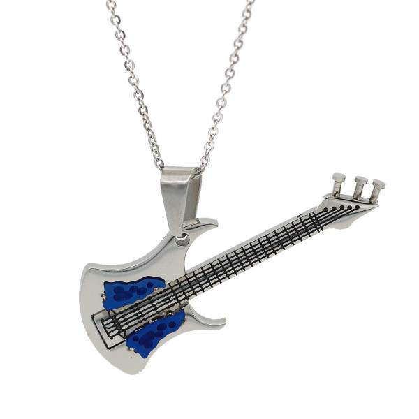 گردنبند لوکسین طرح گیتار مدل N596، Loxin Guitar N596 Necklace