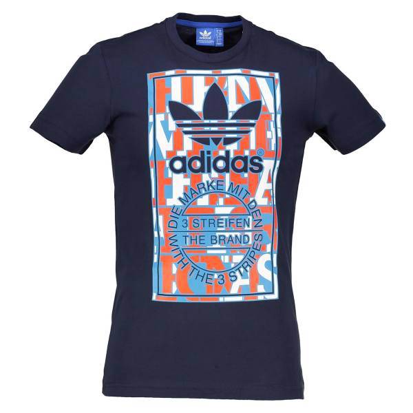 تی شرت آستین کوتاه مردانه آدیداس مدل 15037، Adidas 15037 Short Sleeves T-Shirt For Men