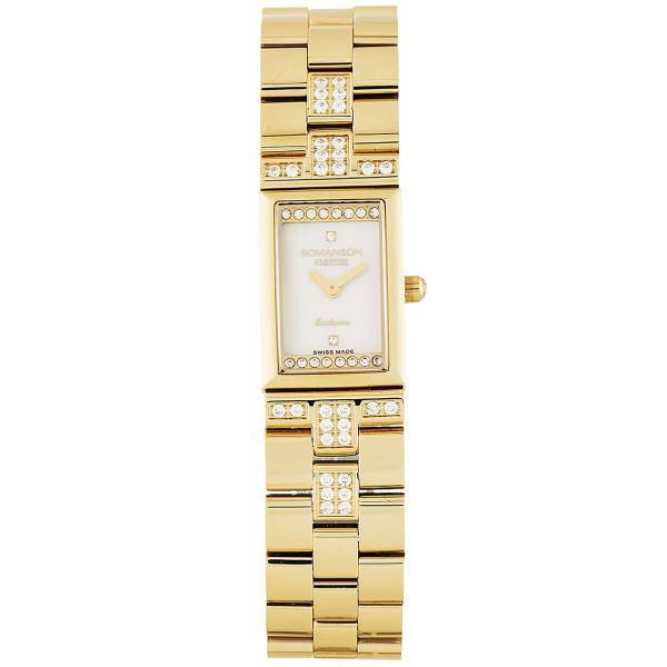 ساعت مچی عقربه ای زنانه رومانسون مدل RM3255CL1GM11G، Romanson RM3255CL1GM11G Watch For Women