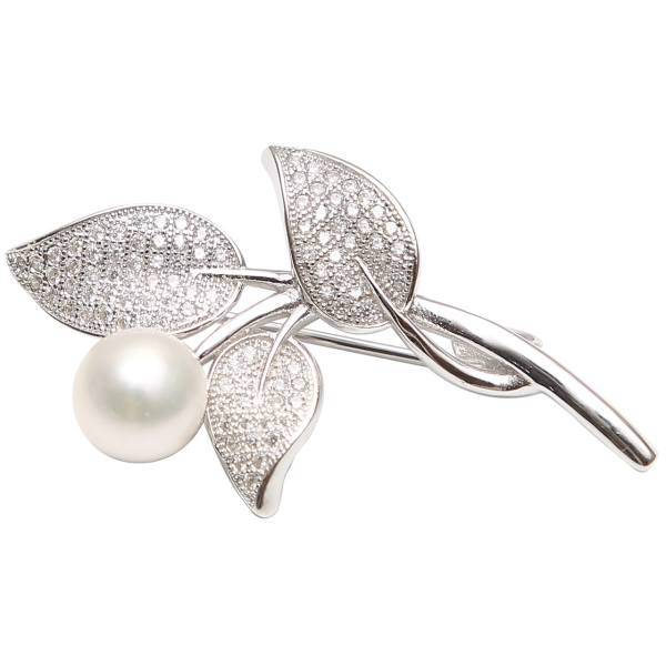 گل سینه نقره شهر جواهر مدل SJS-BR001، Shahrejavaher SJS-BR001 Silver Brooch