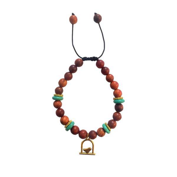 دستبند مهره چوبی خرداد کد Khordad_252B