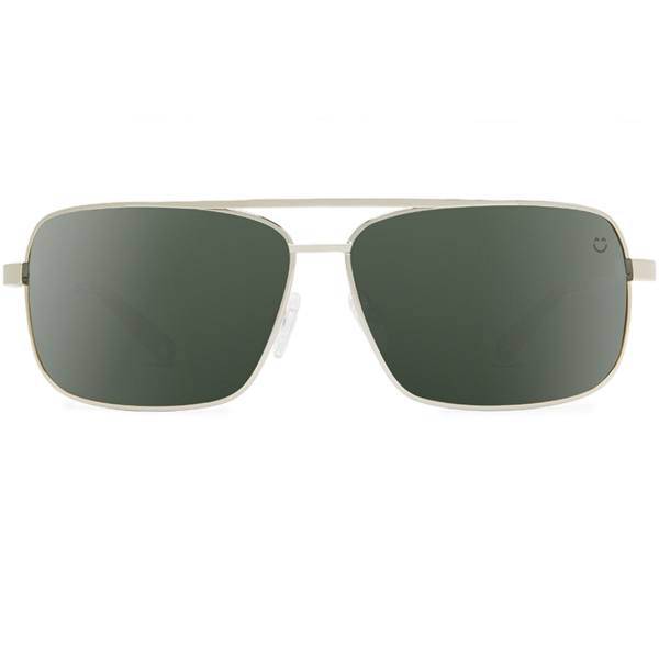 عینک آفتابی اسپای سری Leo مدل Silver Happy Gray Green، Spy Leo Silver Happy Gray Green Sunglasses