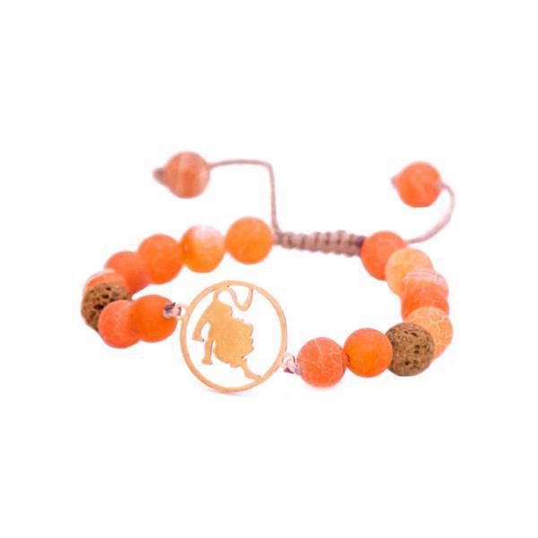 دستبند نوژین مدل مرداد نارنجی، Nojin Orange Mordad Bracelet