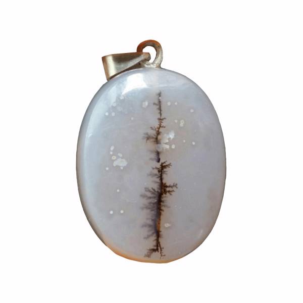 آویز گردنبند نقره عقیق پارس مدل A055، pars agate A055 Silver Necklace