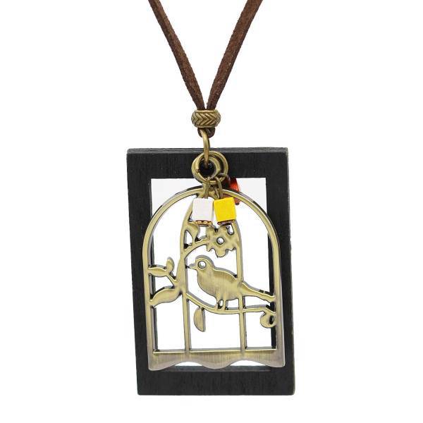 گردنبند لوکسین طرح پرنده مدل N525، Loxin Bird N525 Necklace