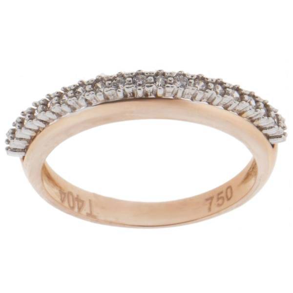 انگشتر طلا 18 عیار ماهک مدل MR0265، Maahak MR0265 Gold Ring