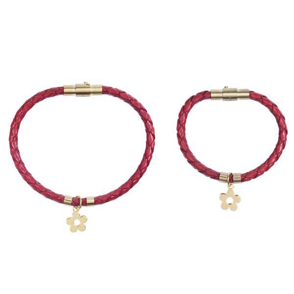 ست دستبند طلا 18 عیار رزا مدل BW144، Rosa BW144 Gold Bracelet Set