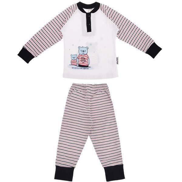 ست لباس پسرانه آدمک مدل 1180002N، Adamak 180002N Baby Boy Clothing Set