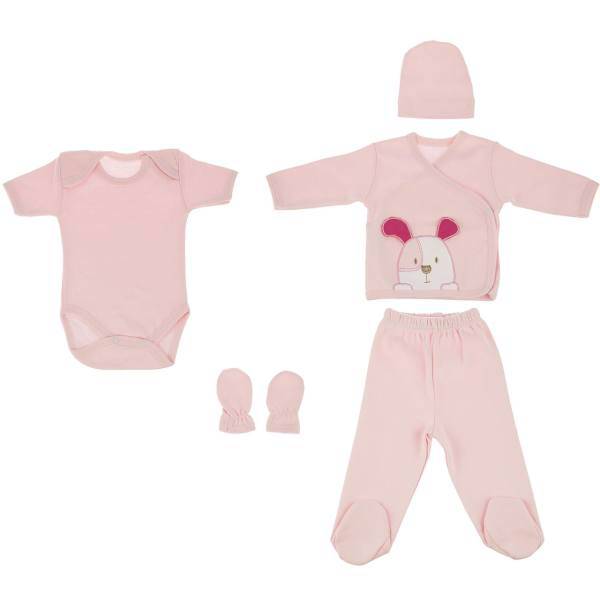 ست لباس نوزادی بیبی جم مدل 310225، Baby Jem 310225 Baby Clothes Set