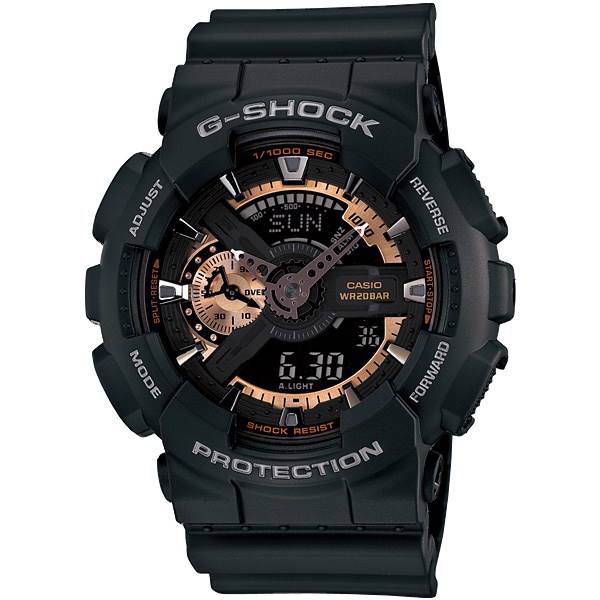 ساعت مچی عقربه ای مردانه کاسیو جی شاک GA-110RG-1ADR، Casio G-Shock GA-110RG-1ADR