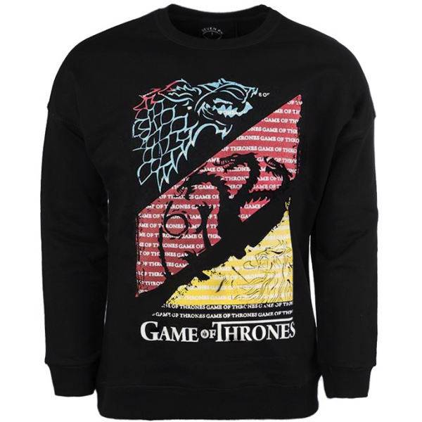 پلیور مردانه سون پی ام مدل Targerian lannister Stark، Seven PM Targerian lannister Stark Pullover For Men