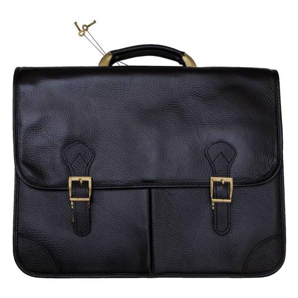 کیف اداری مردانه چرم مهرگان مدل MH28