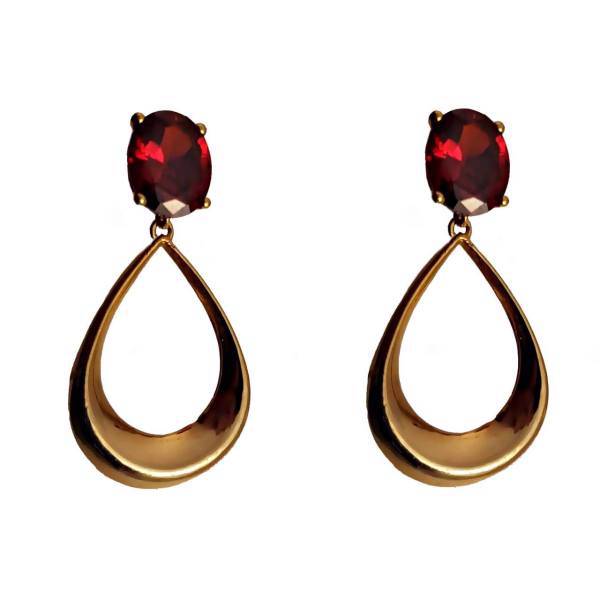 گوشواره طلا 18 عیار گالری آمانژ مدل D240