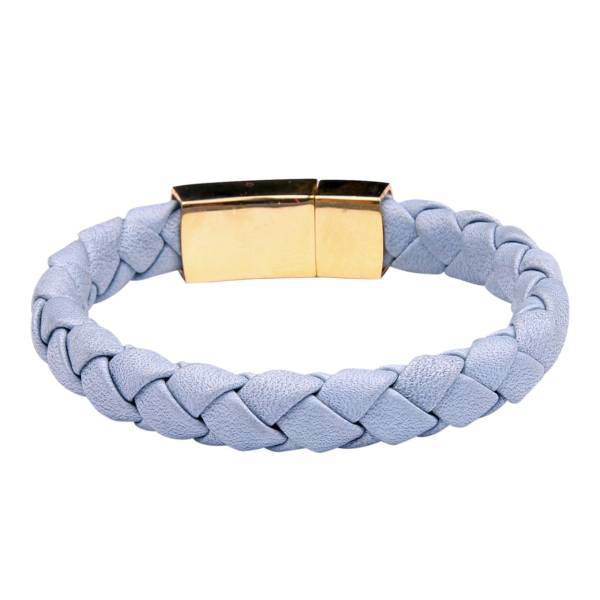 دستبند چرمی آتیس کد I1100GRAY، Atiss I1100GRAY Leather Bracelet