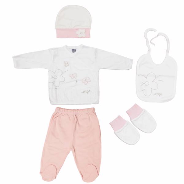 ست لباس نوزادی گایه مدل 358، Gaye 358 Baby Clothes Set