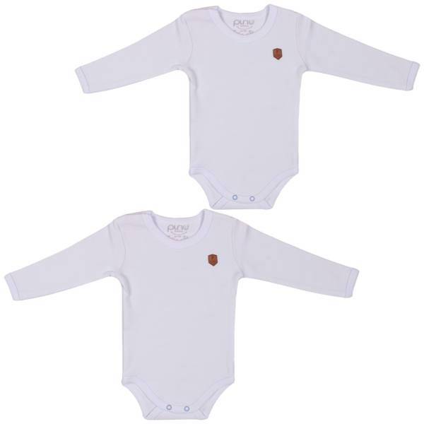 ست زیر دکمه دار پینو بیبی مدل 8485 - بسته 2 عددی، Pino baby 8485 Under Button Set Pack Of 2