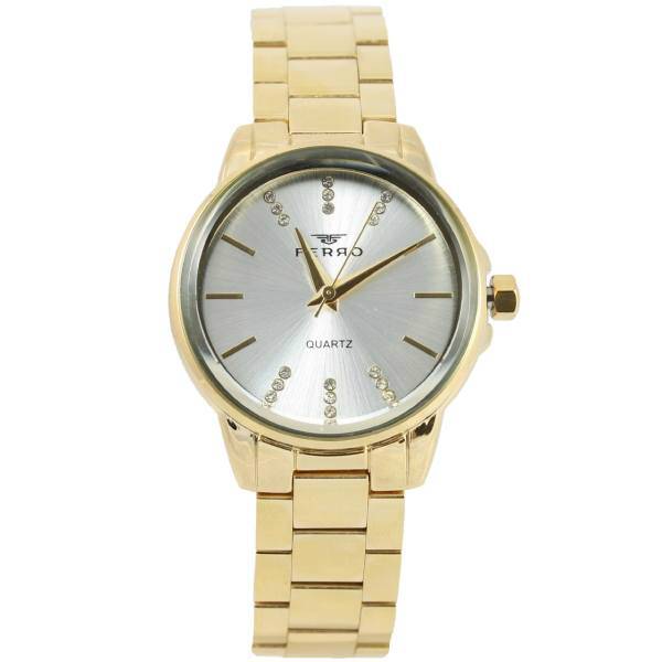 ساعت مچی عقربه ای زنانه فرو مدل F61424-575-B2، FERRO F61424-575-B2 Watch for woman