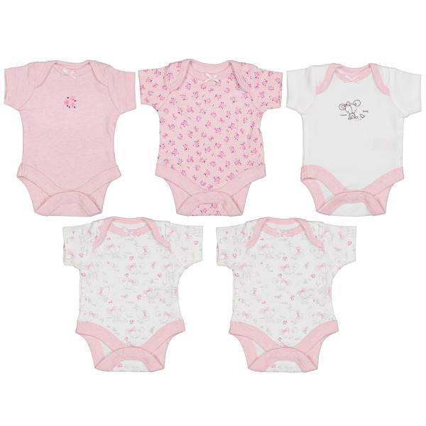 ست زیر دکمه دار آستین کوتاه مادرکر مدل G719291، Mothercare G719291 Under Button With Short Sleeves Set