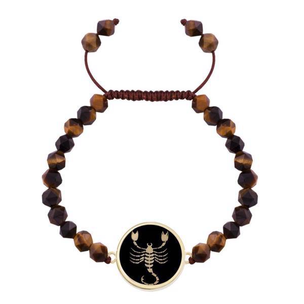دستبند طلا 18 عیار مرجان مدل 0195، Marjan 0195 Gold Bracelet