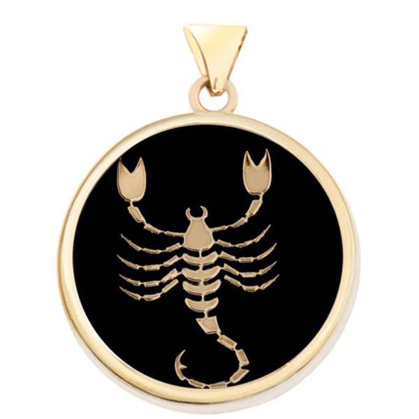 آویز گردنبند طلا 18 عیار مرجان مدل 0111، Marjan 0111 Gold Necklace Pendant Plaque