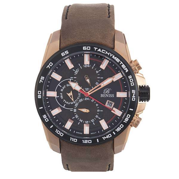 ساعت مچی عقربه ای مردانه بنیس مدل 8055، Beniss 8055 Watch For Men