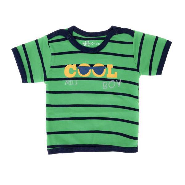 تی شرت آستین کوتاه نوزادی نیلی مدل Glasses، Nili Glasses Baby T Shirt With Short Sleeve