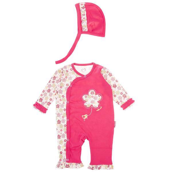 ست لباس دخترانه آدمک مدل 1389002، Adamak 1389002 Baby Girl Clothing Set